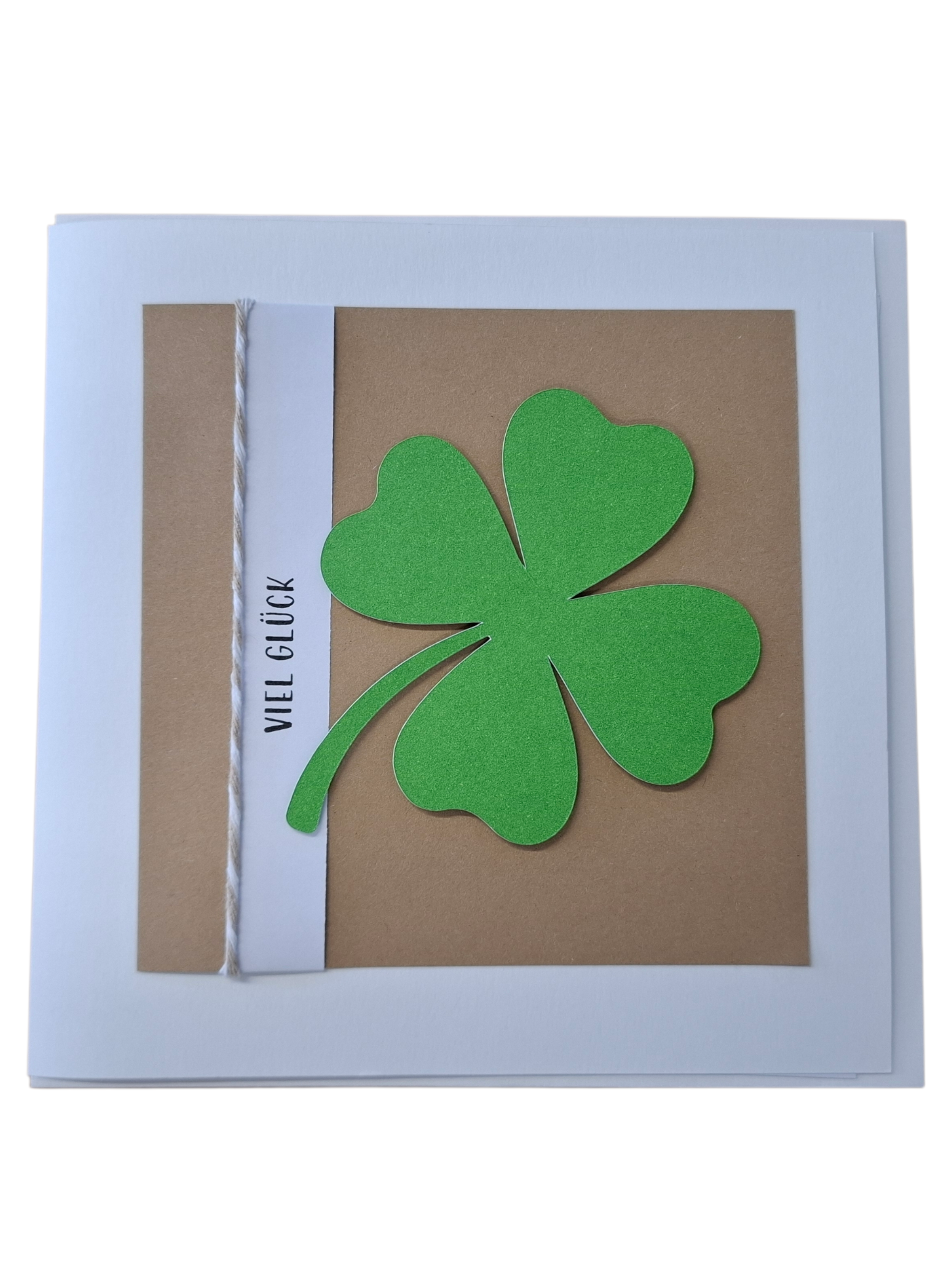 Karte Viel Glück