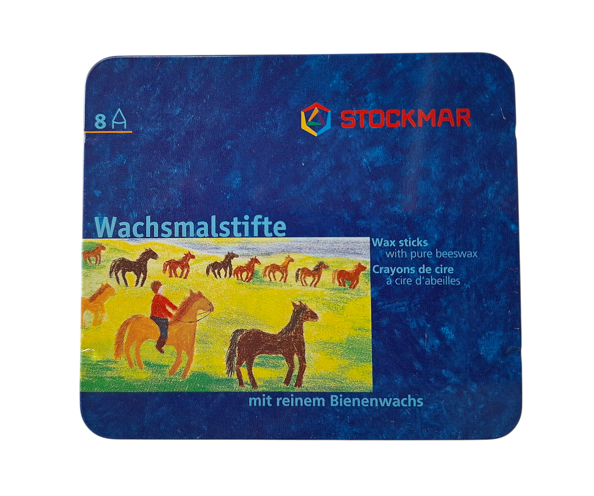 Wachsmalstifte 8er-Set