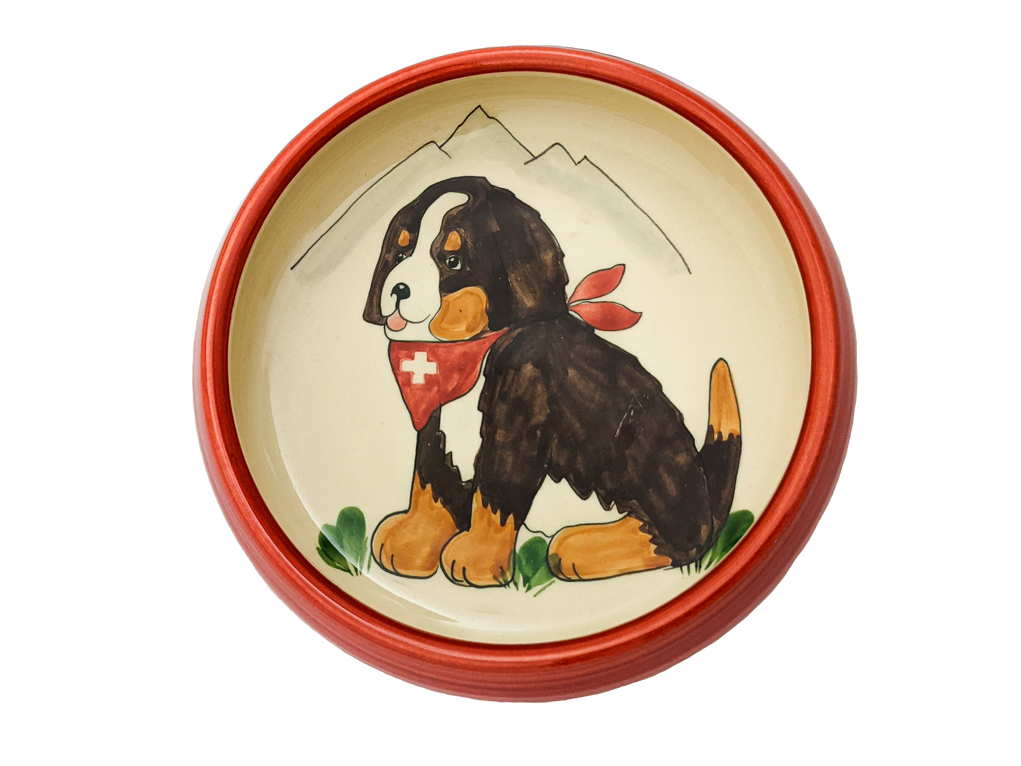 85220305o211vXR3FZoj5 Schwendener Teller «Barry» knallrot