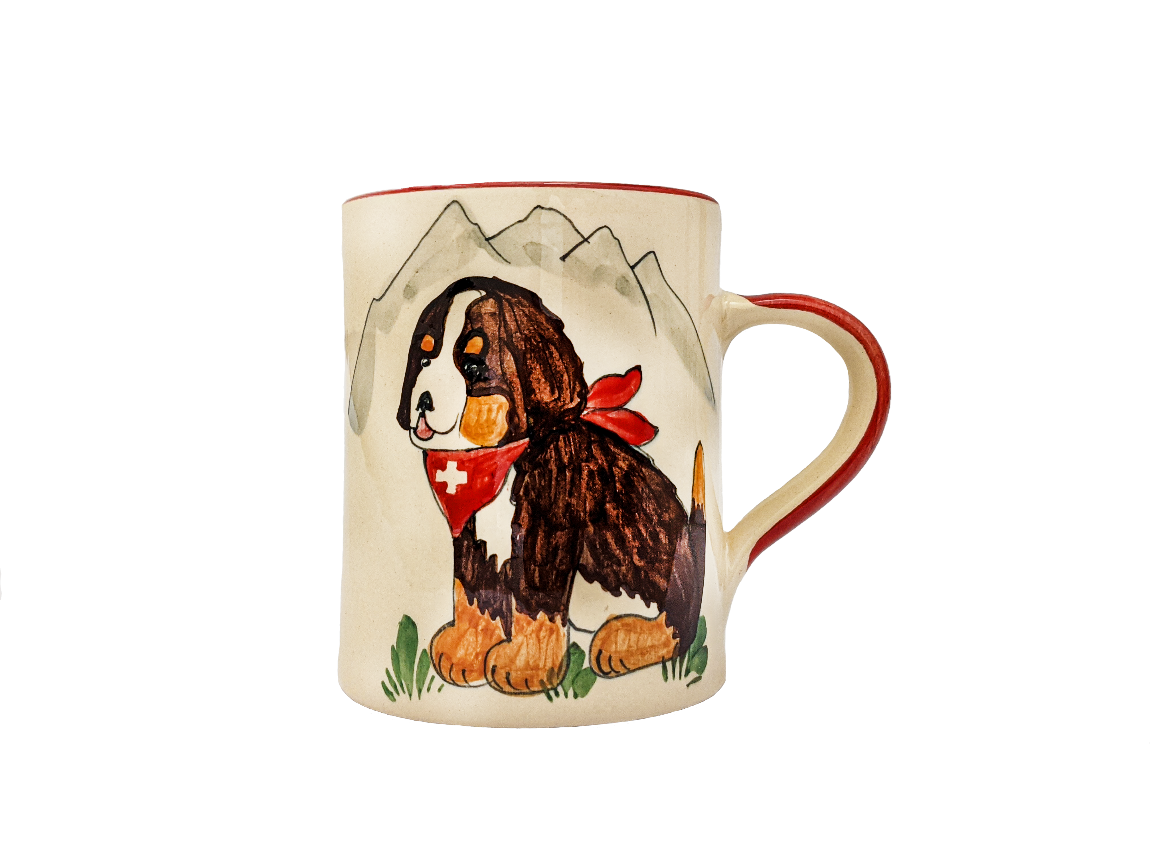 Schwendener Henkeltasse «Barry» knallrot