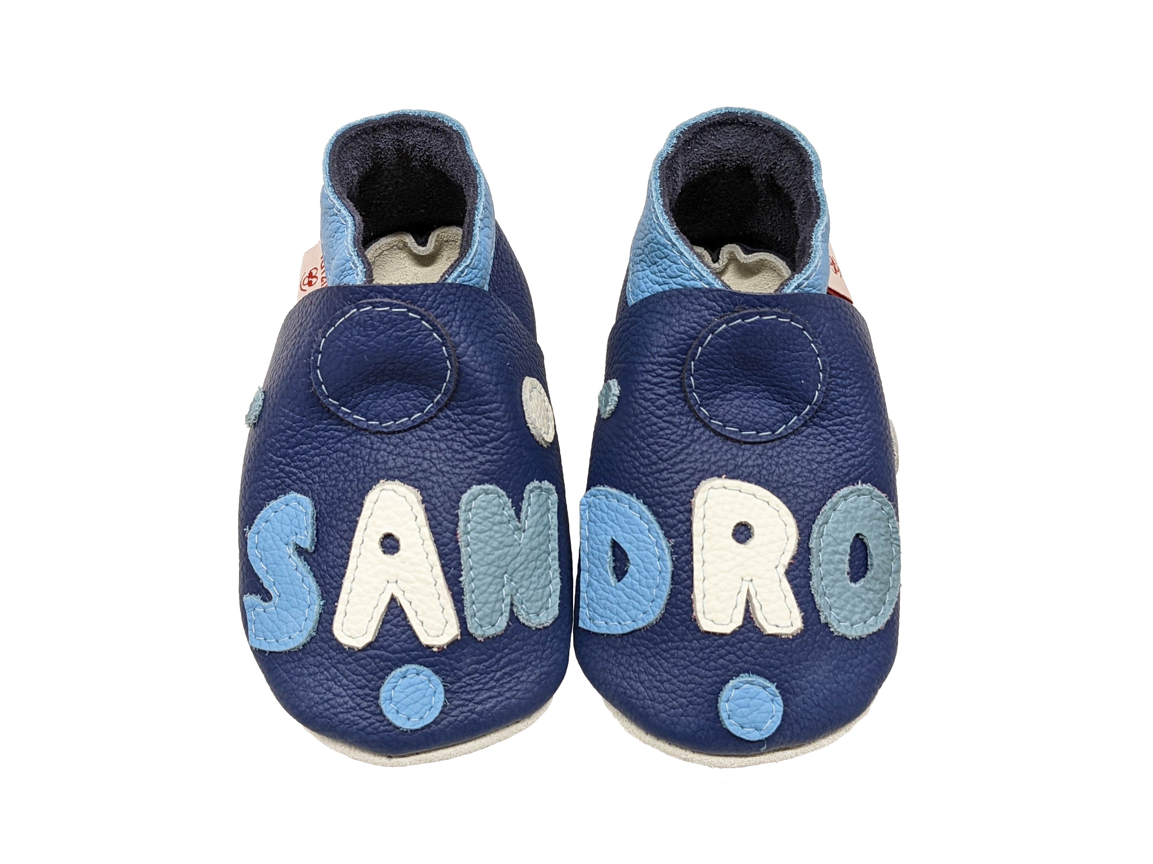 71233024 Tätzli " Blau mit Name"