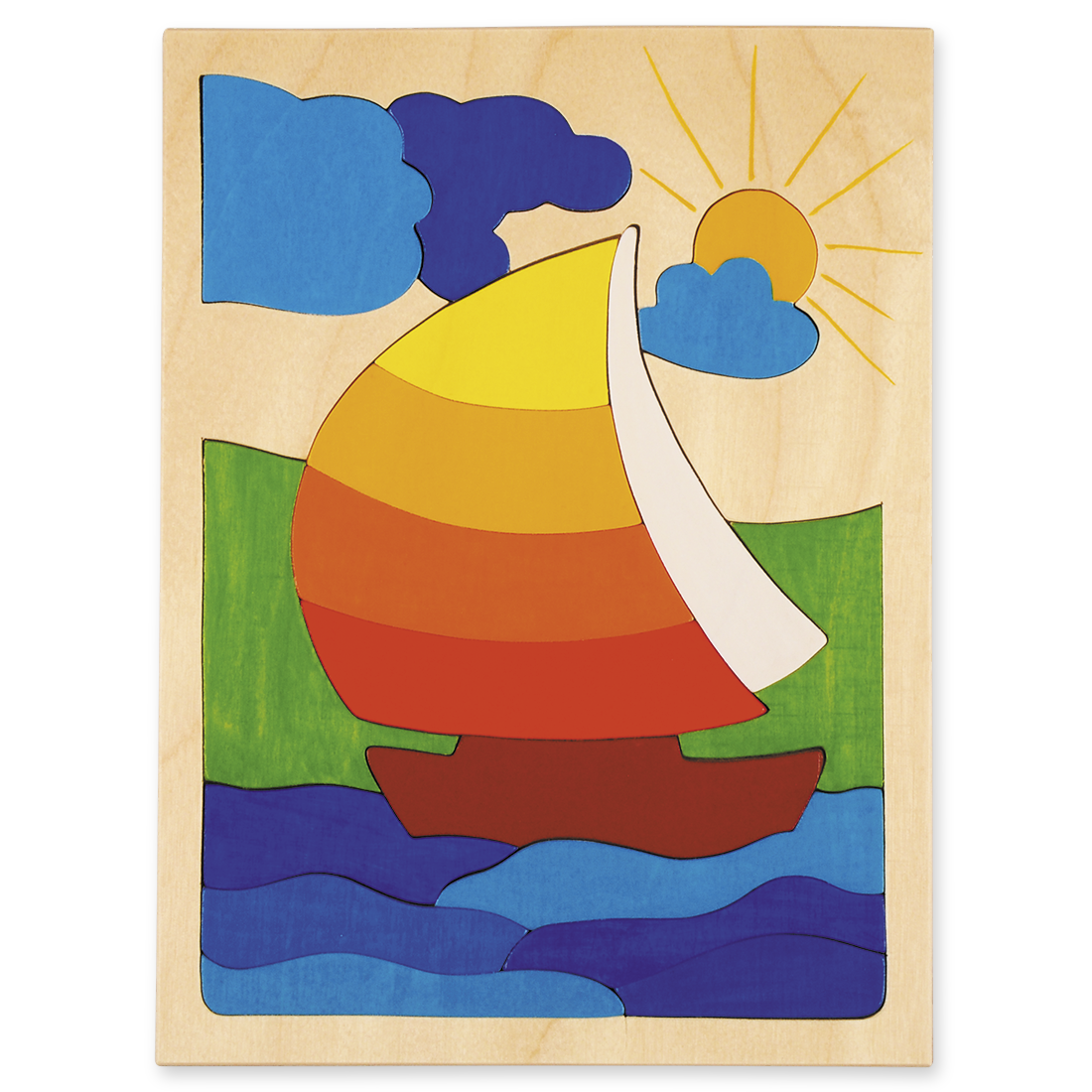 110-Segelschiff Puzzle Segelschiff von Atelier Passage