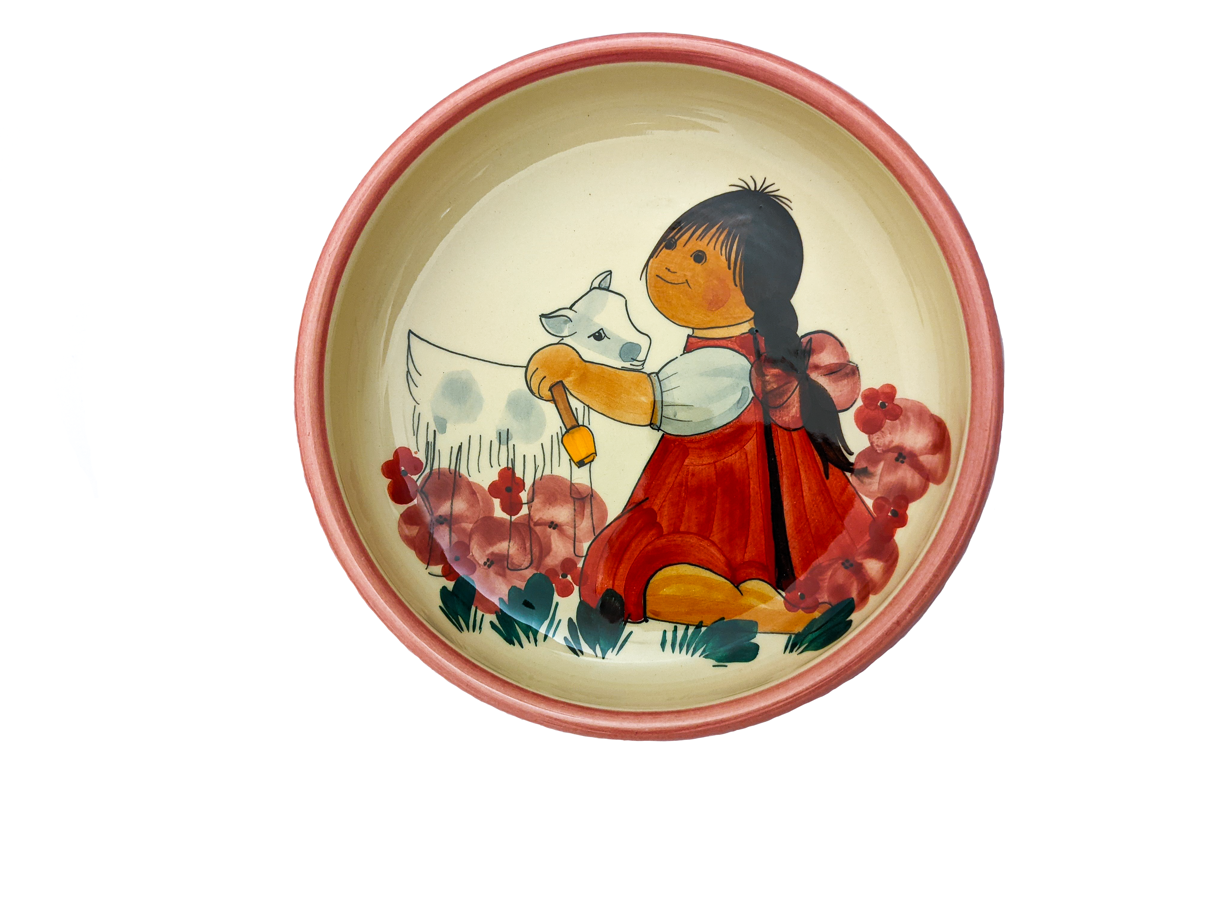 Schwendener Teller «Heidi» rosa