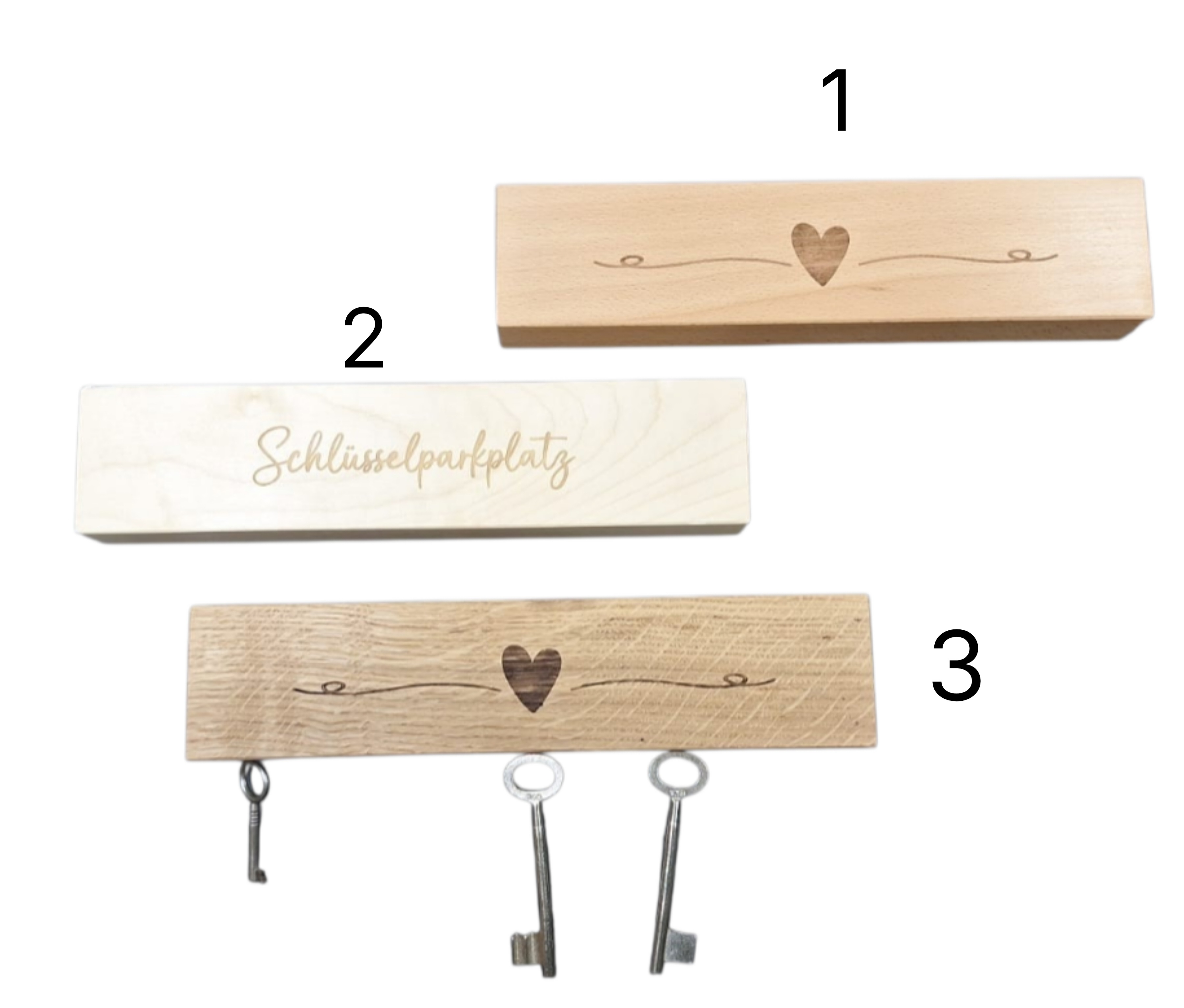 Schlüsselhalter mit Magneten klein