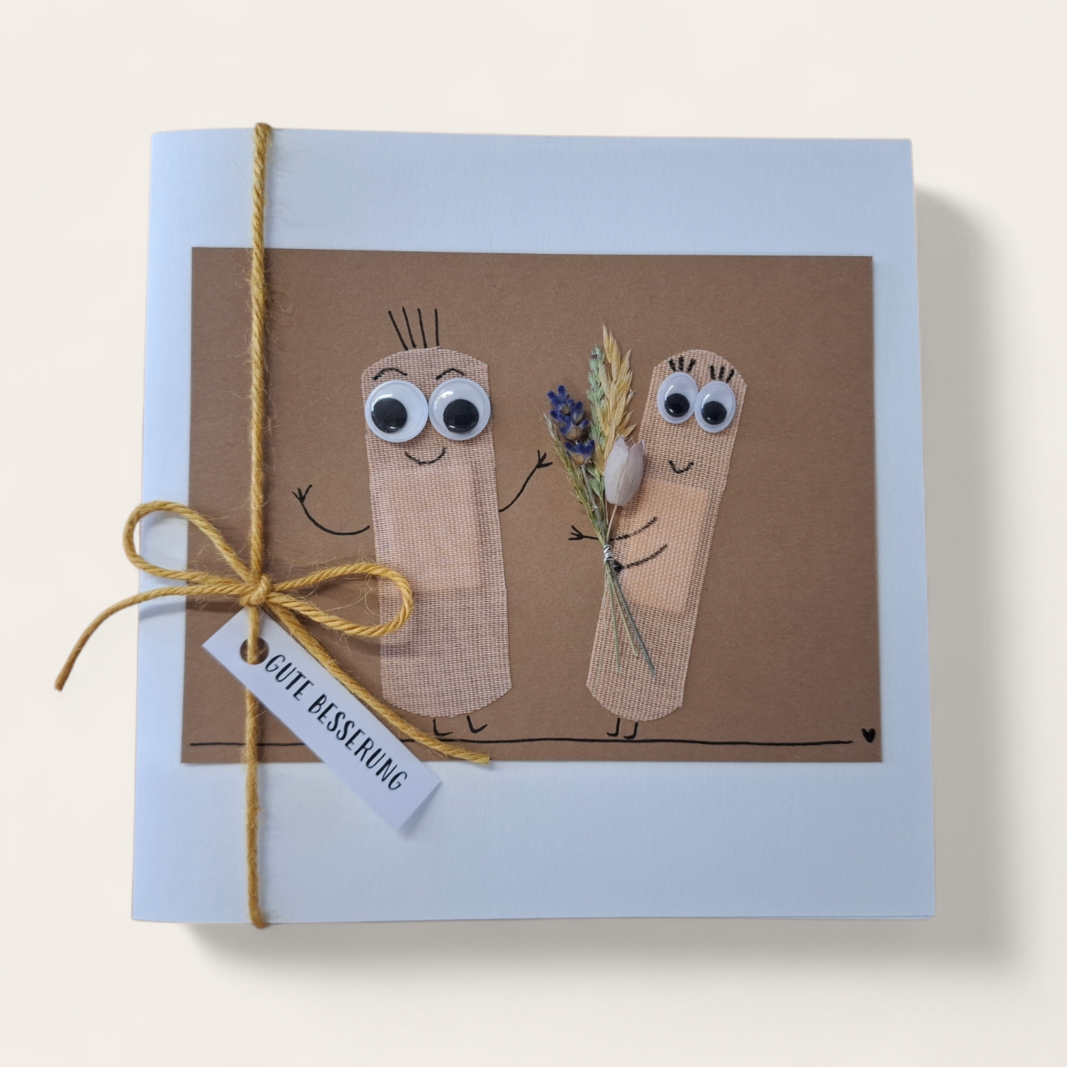 Karte "Gute Besserung"